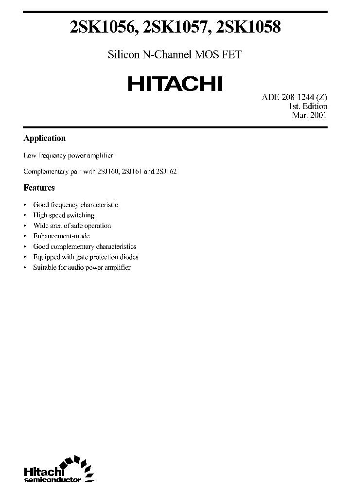 2SK1058_6182023.PDF Datasheet