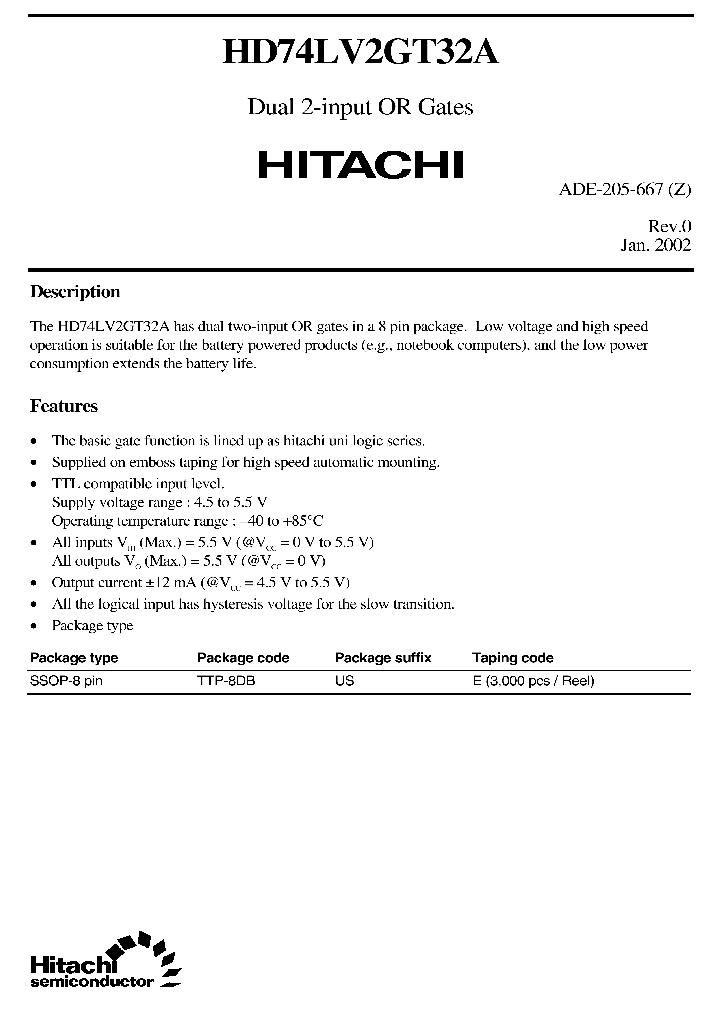 HD74LV2GT32A_6186978.PDF Datasheet