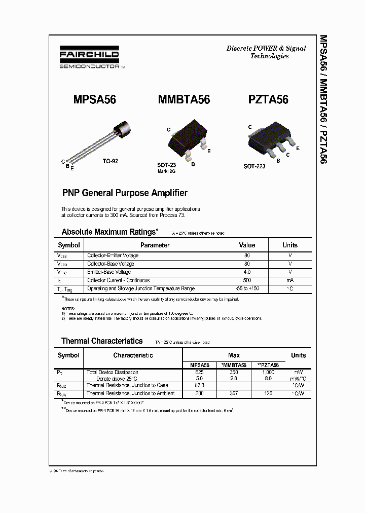 MPSA56_6191074.PDF Datasheet