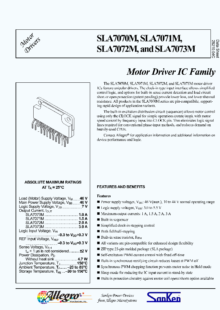 SLA7073MPR_6200898.PDF Datasheet