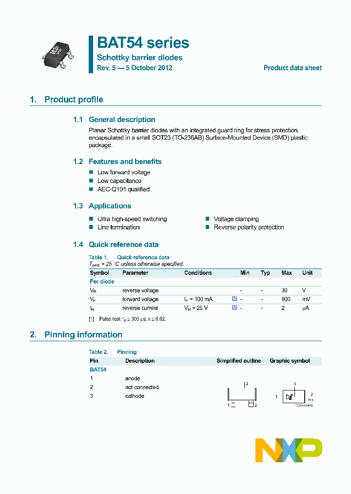 BAT54A215_6206152.PDF Datasheet