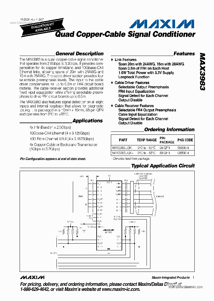 MAX3983_6222950.PDF Datasheet
