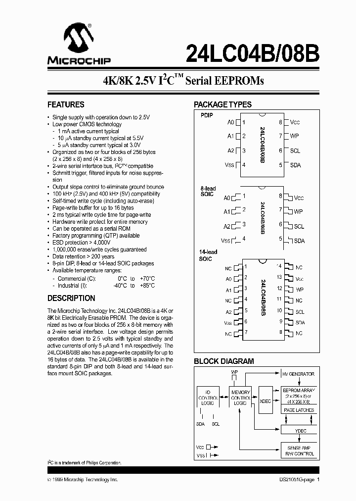 24LC04BP_6227702.PDF Datasheet