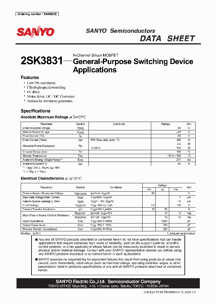 2SK3831_6239350.PDF Datasheet