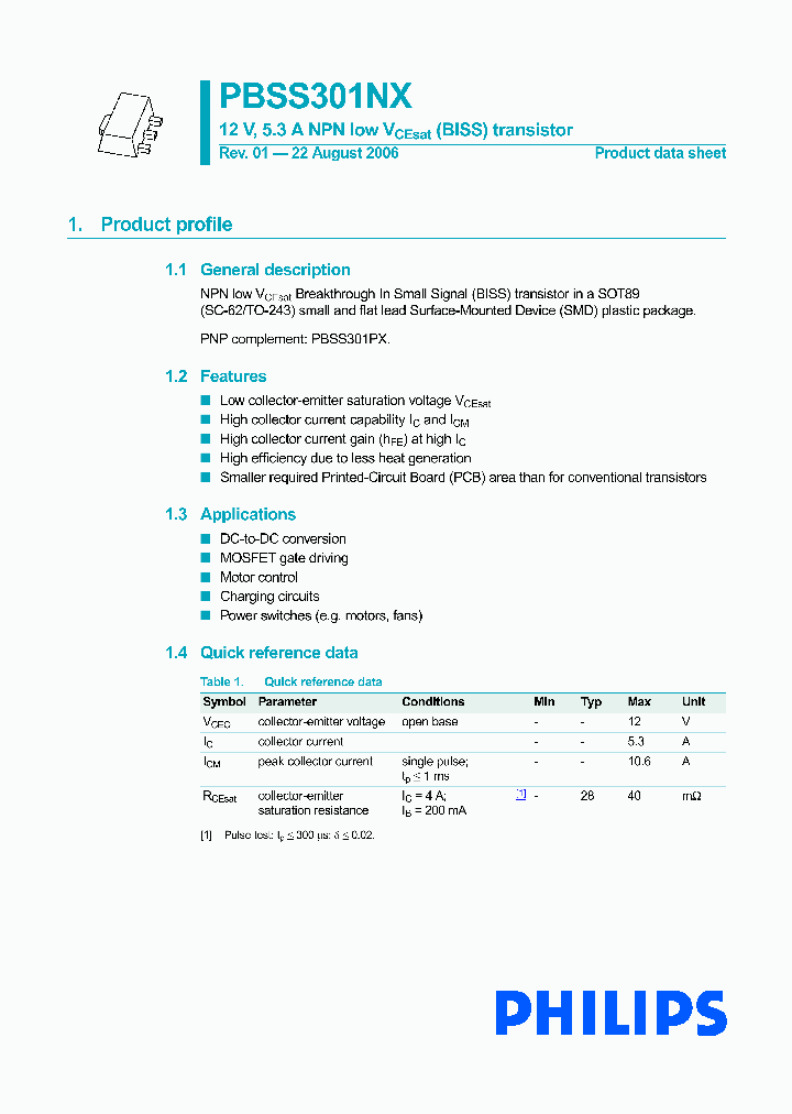PBSS301NX115_6242892.PDF Datasheet