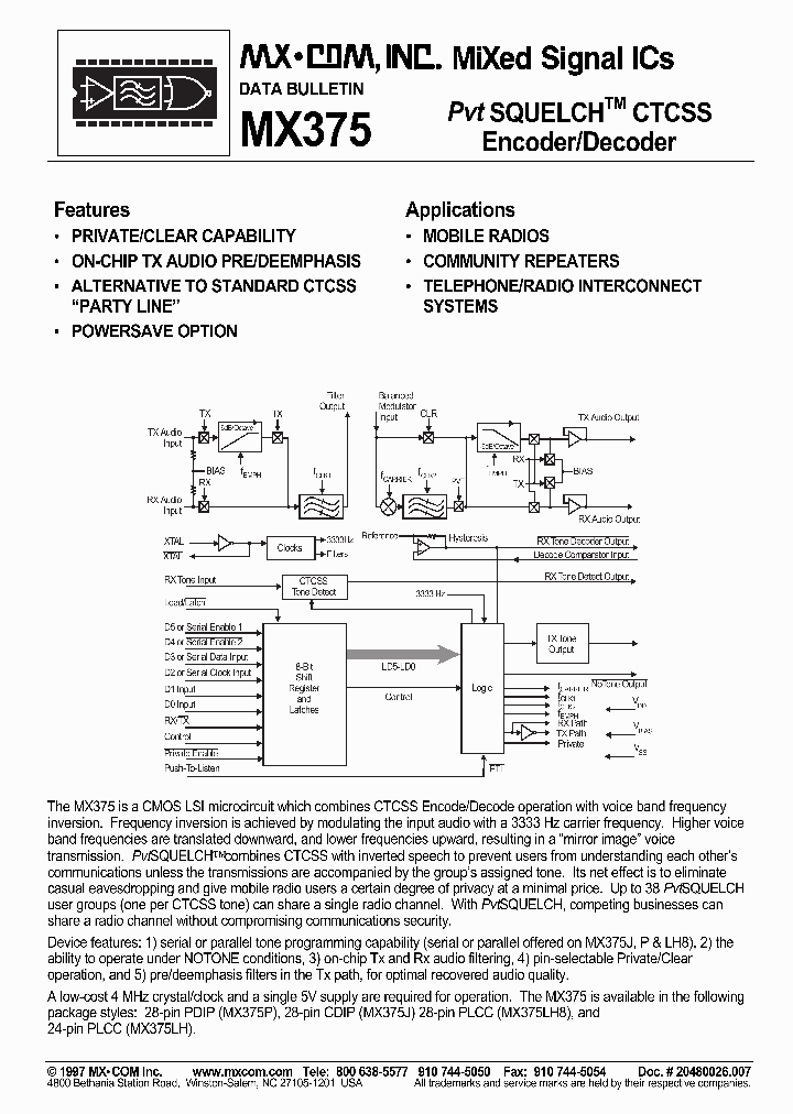 MX375_6262542.PDF Datasheet