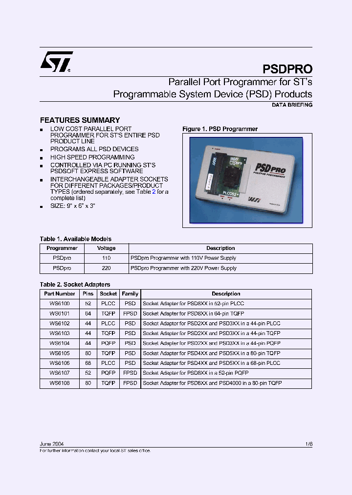 WS6100_6274782.PDF Datasheet