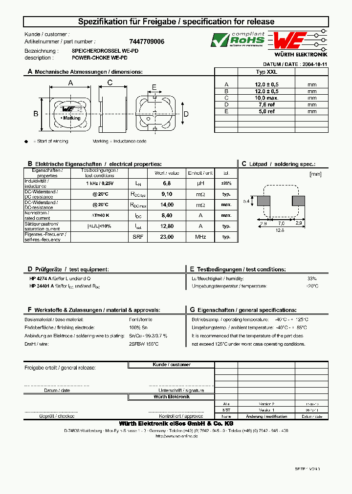 7447709006_6289220.PDF Datasheet