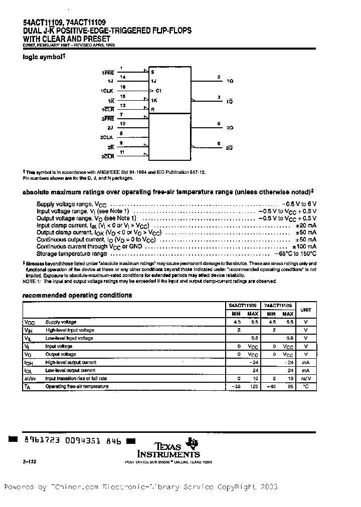 54ACT11109FK_6292856.PDF Datasheet