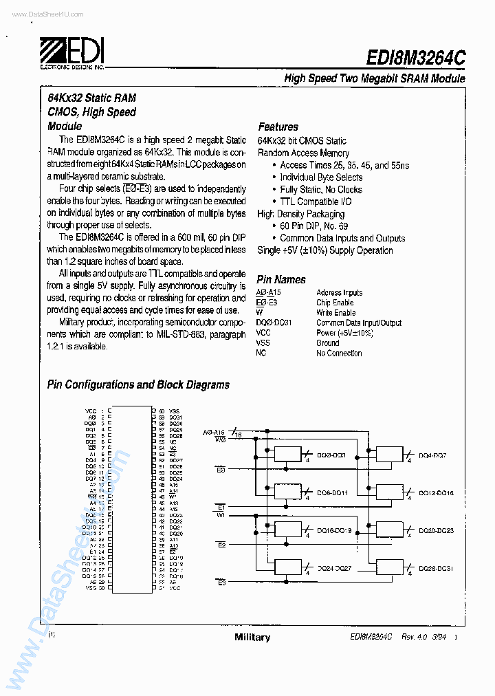 EDI8M3264C_6301815.PDF Datasheet