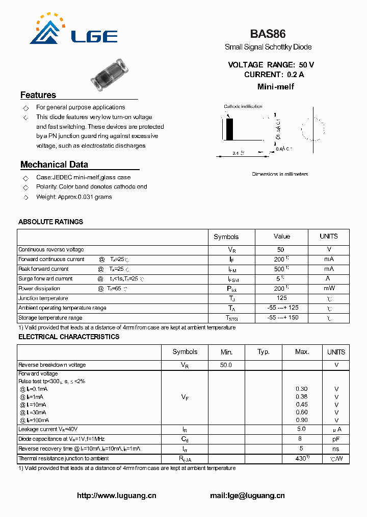 BAS86_6308792.PDF Datasheet