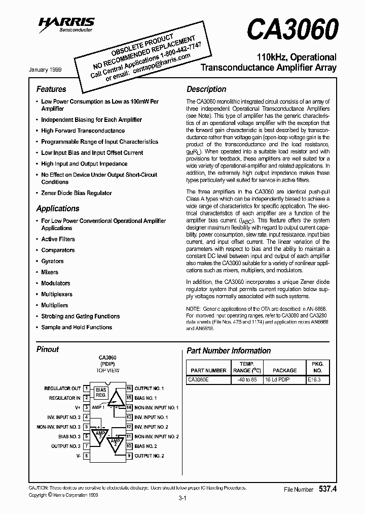 CA3060E_6315602.PDF Datasheet