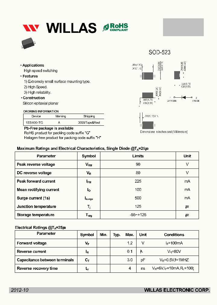 1SS400_6325123.PDF Datasheet