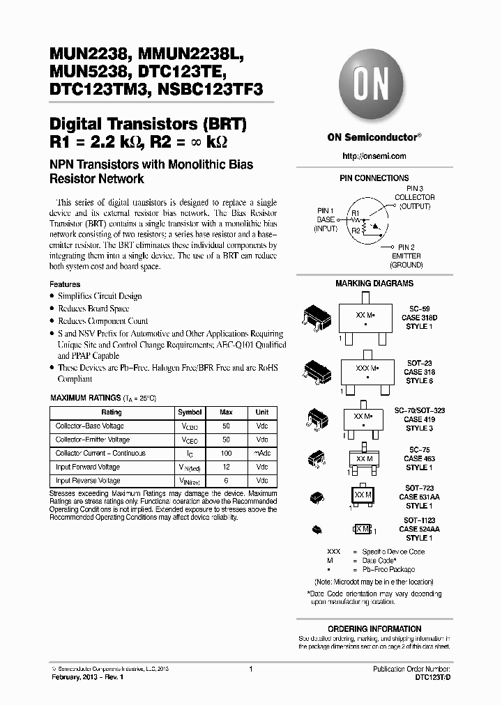 DTC123TM3_6369958.PDF Datasheet