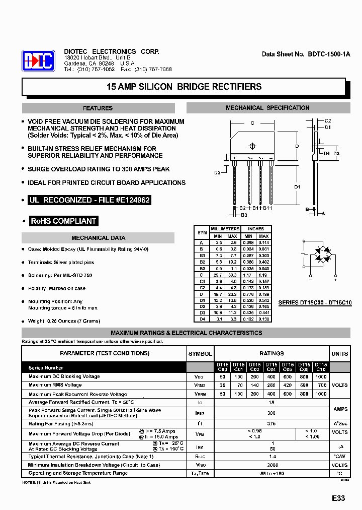 DT15C04_6379310.PDF Datasheet