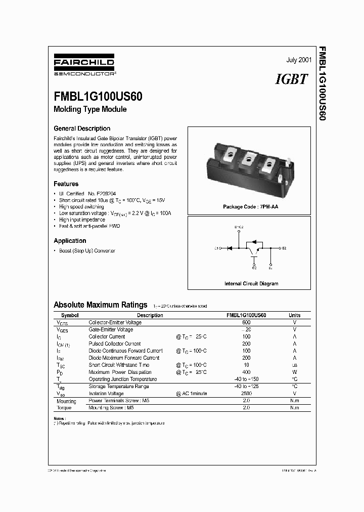 FMBL1G100US60_6391622.PDF Datasheet
