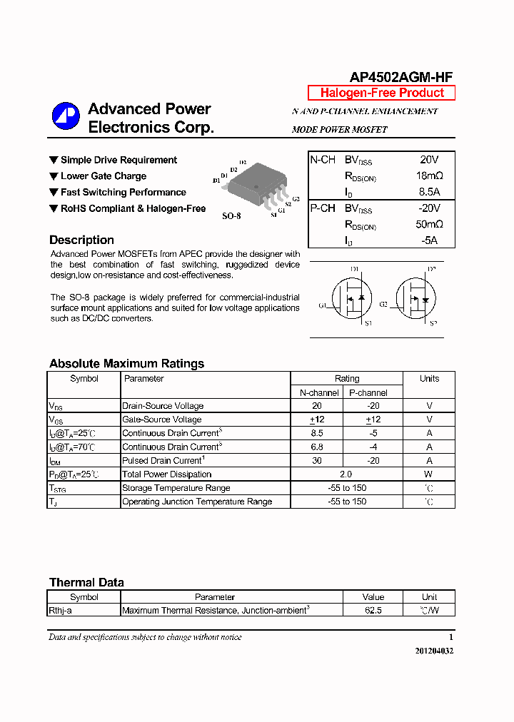 AP4502AGM-HF_6403328.PDF Datasheet