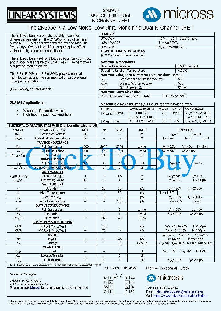 2N3955SOIC_6407362.PDF Datasheet