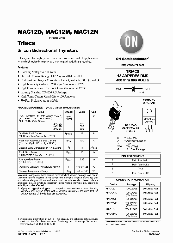 MAC12MG_6422195.PDF Datasheet