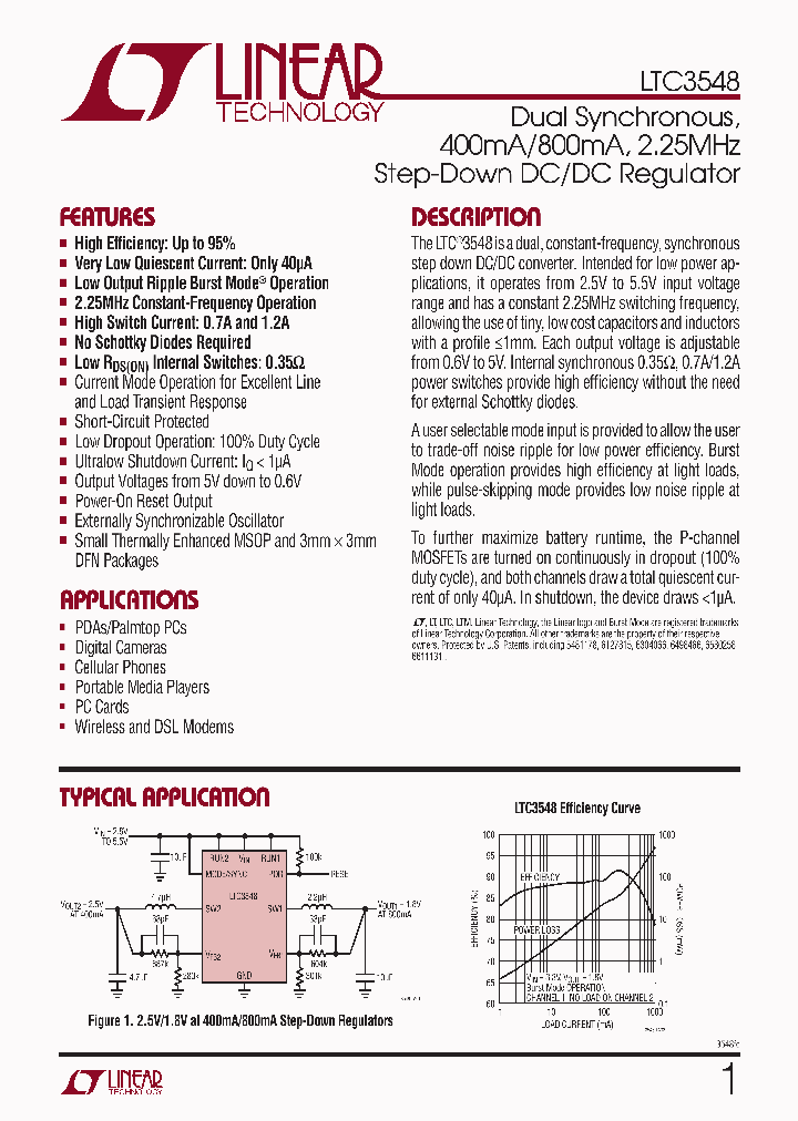 LTC3548IDDTRPBF_6425610.PDF Datasheet
