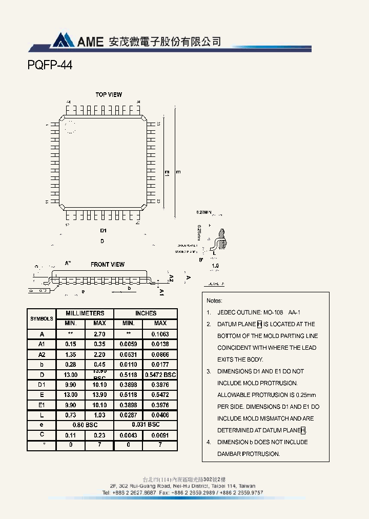 PQFP-44_6431568.PDF Datasheet