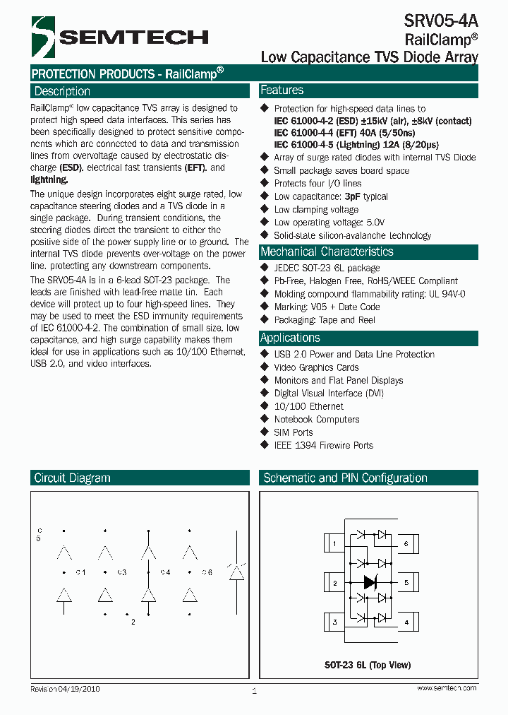 SRV05-4ATCT_6434122.PDF Datasheet