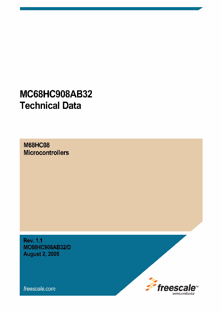MC908AB32CFUE_6439120.PDF Datasheet