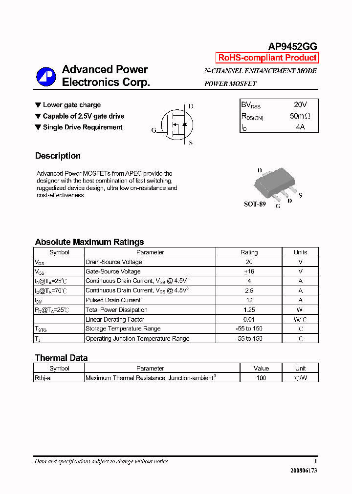 AP9452GG08_6447839.PDF Datasheet