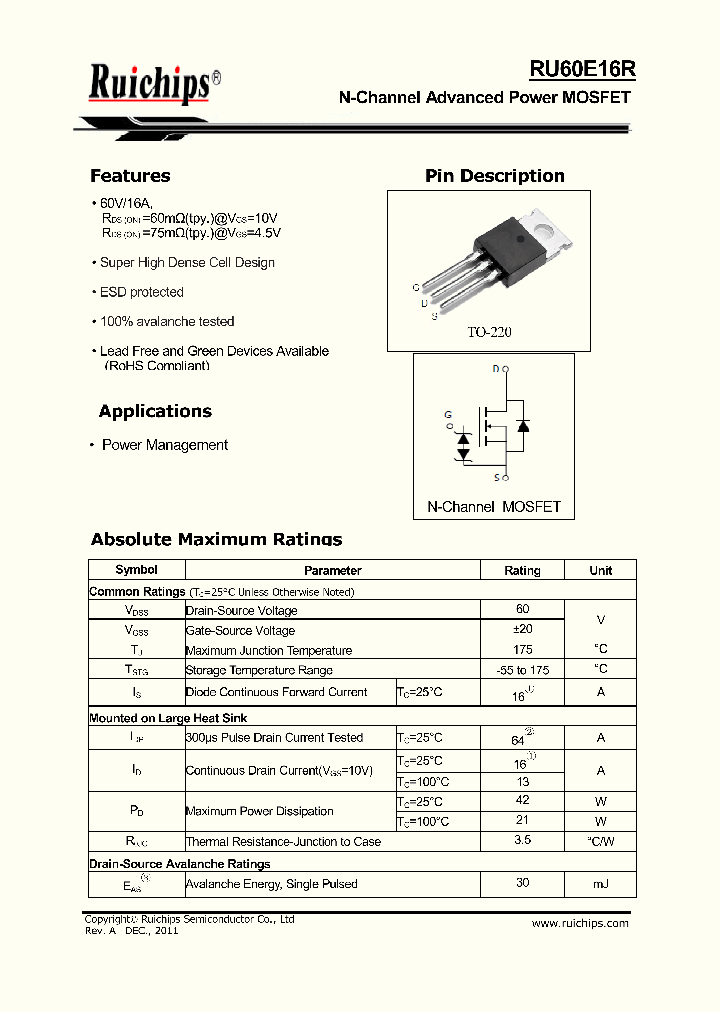 RU60E16R_6450794.PDF Datasheet