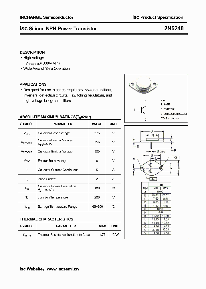 2N5240_6468564.PDF Datasheet