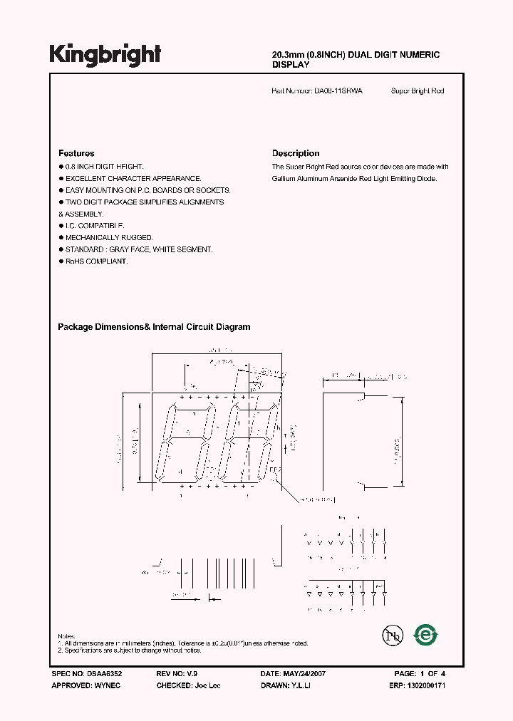DA08-11SRWA_6473390.PDF Datasheet