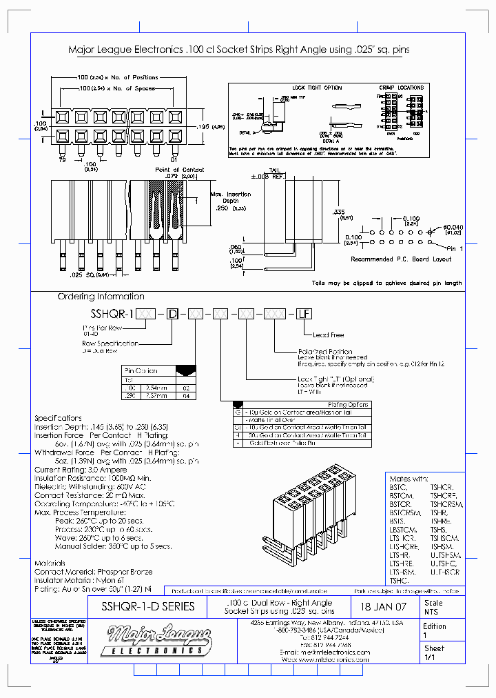 SSHQR-1-D_6478460.PDF Datasheet