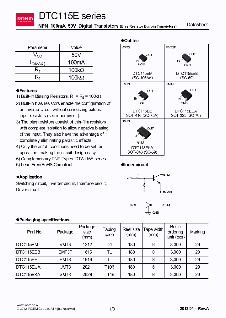 DTC115EKA_6481774.PDF Datasheet