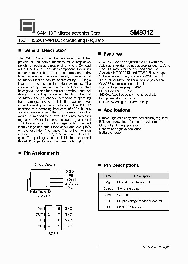 SM8312_6490187.PDF Datasheet