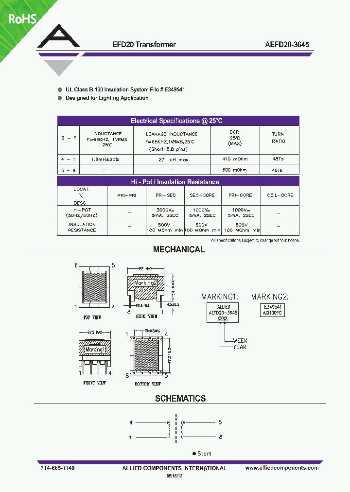 AEFD20-3645_6495833.PDF Datasheet