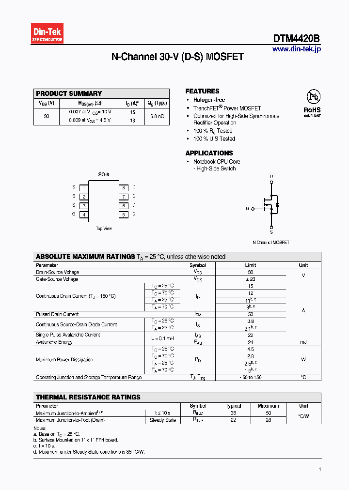 DTM4420B_6497837.PDF Datasheet