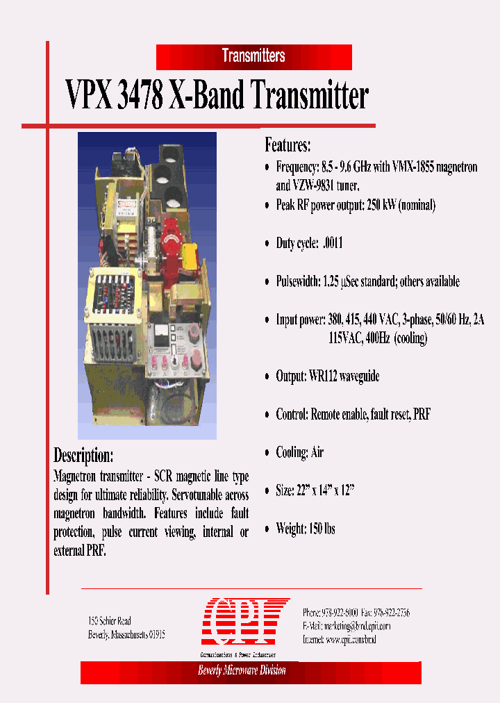 VPX3478_6503266.PDF Datasheet