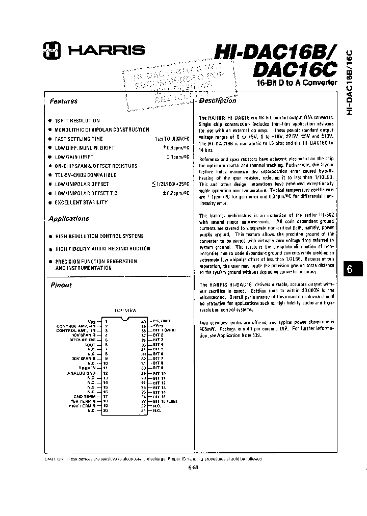 HI1-DAC16C-5_6505699.PDF Datasheet