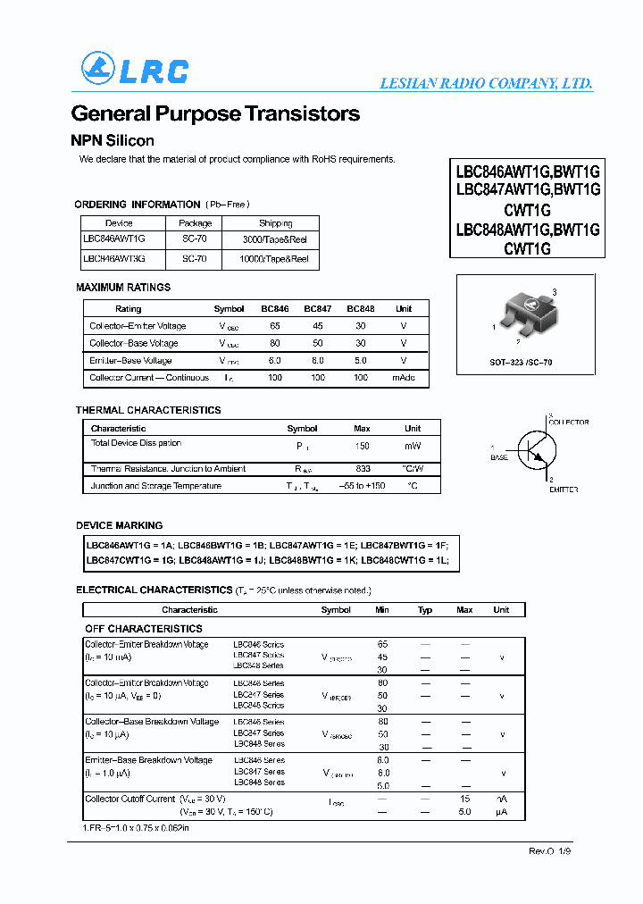LBC847BWT1G_6507596.PDF Datasheet