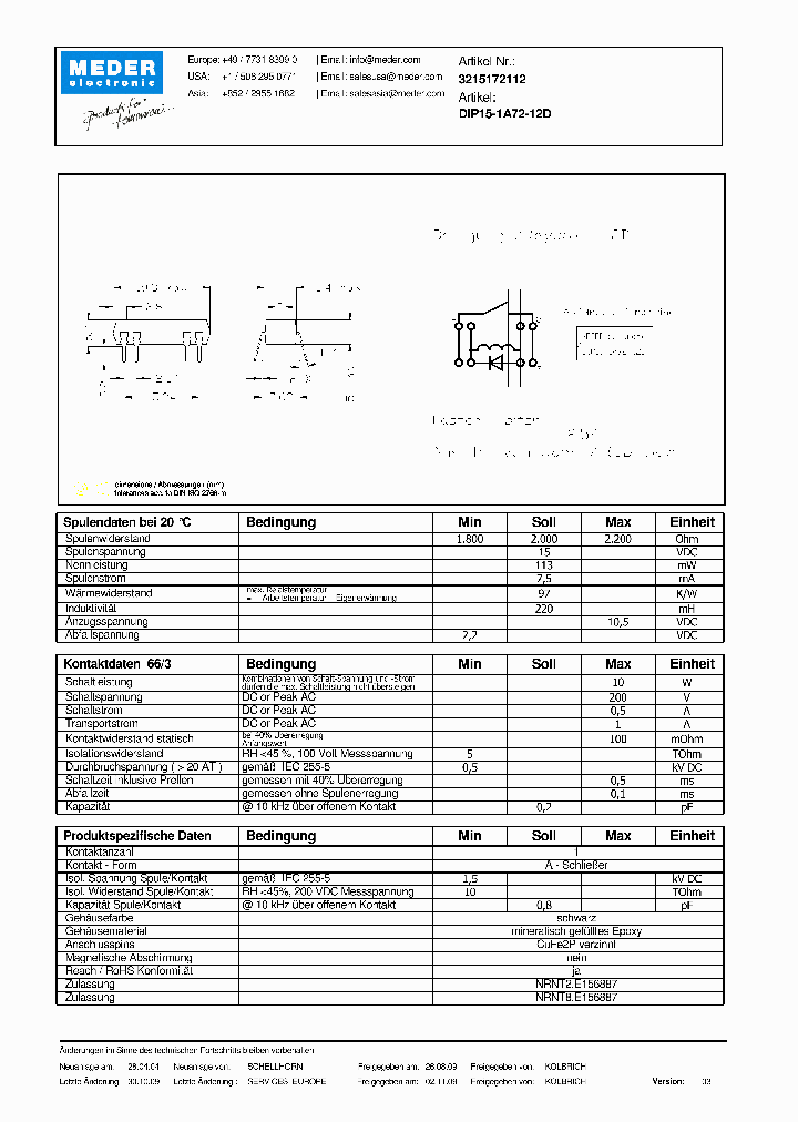 DIP15-1A72-12DDE_6509215.PDF Datasheet