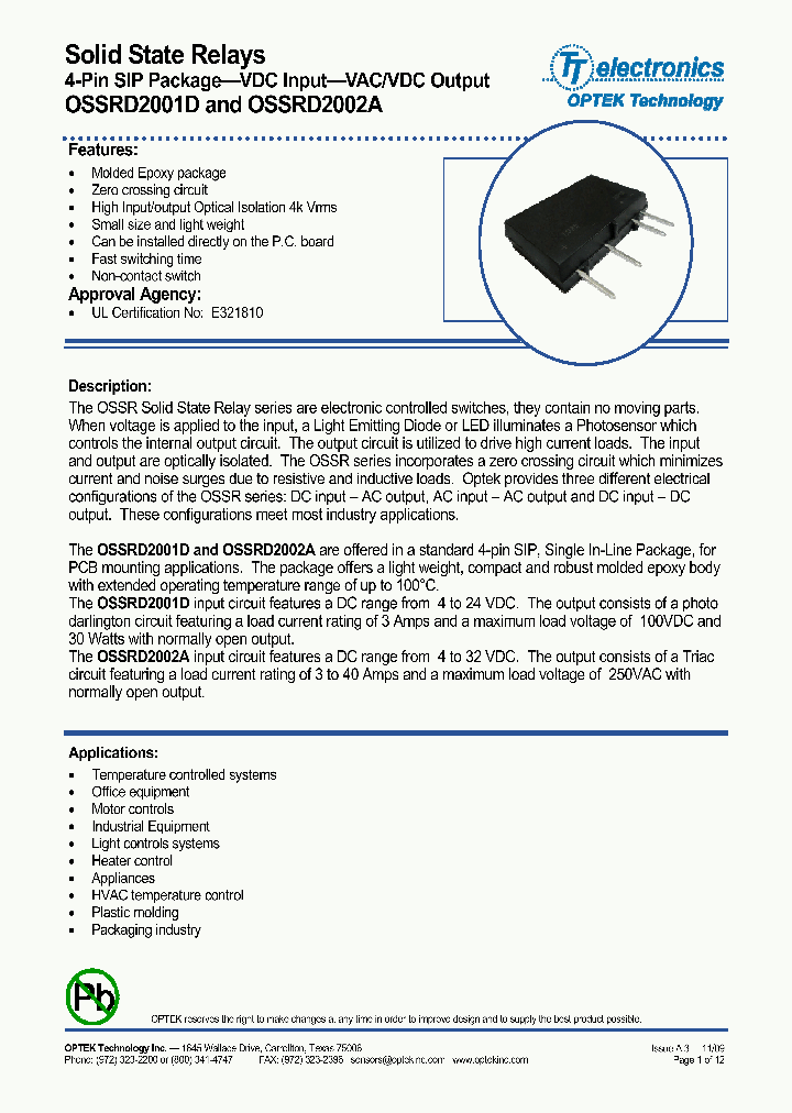 OSSRD2001D_6513100.PDF Datasheet
