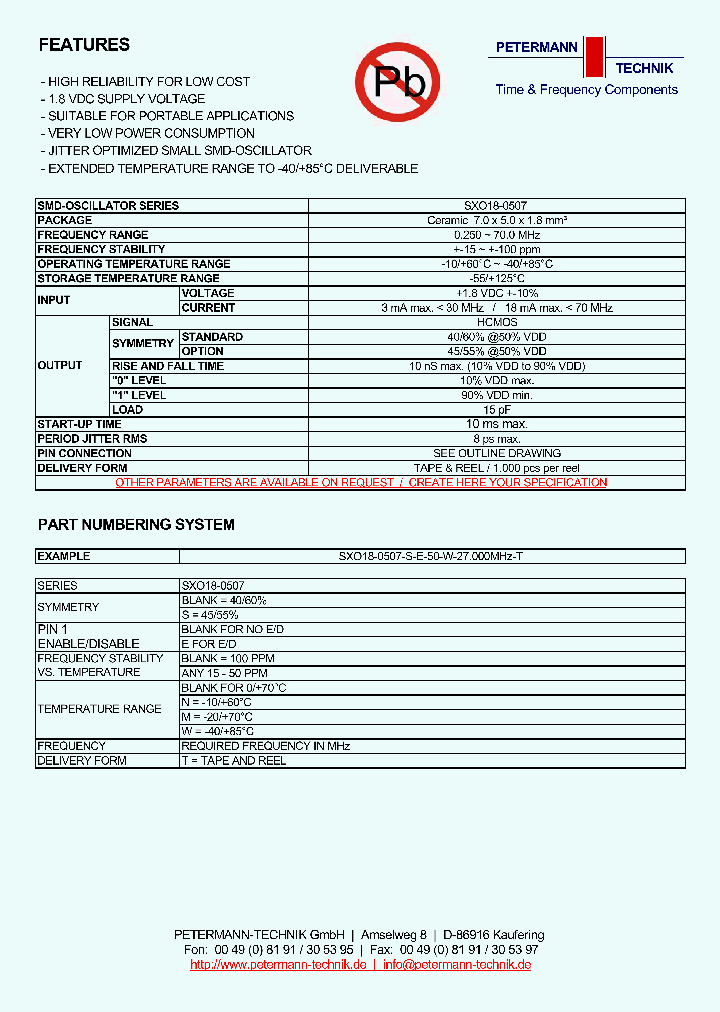 SXO18-0507_6517132.PDF Datasheet