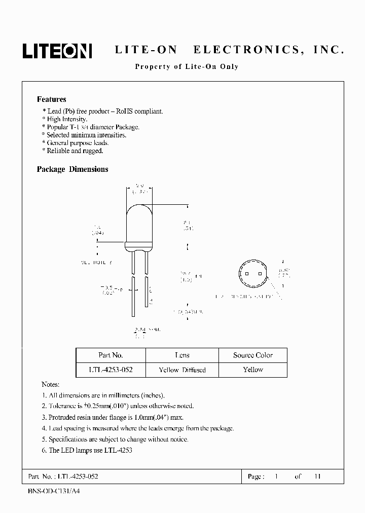 LTL-4253-052_6517196.PDF Datasheet