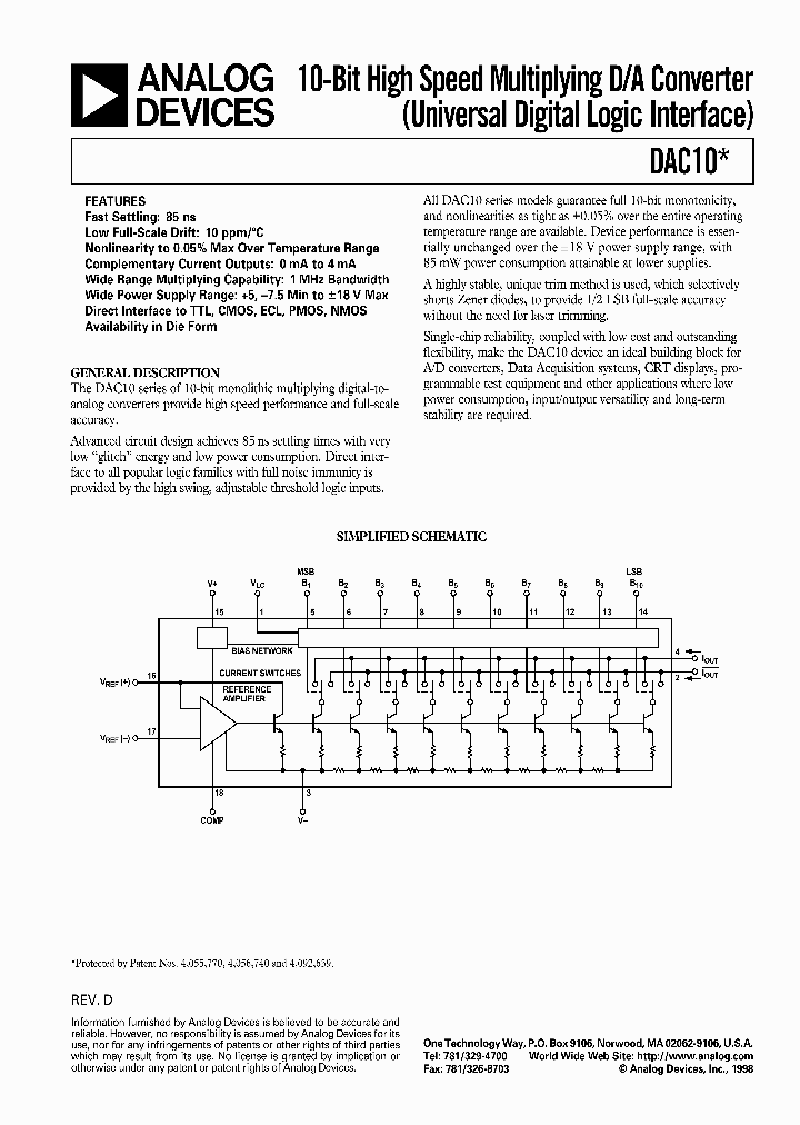 DAC10_6515347.PDF Datasheet