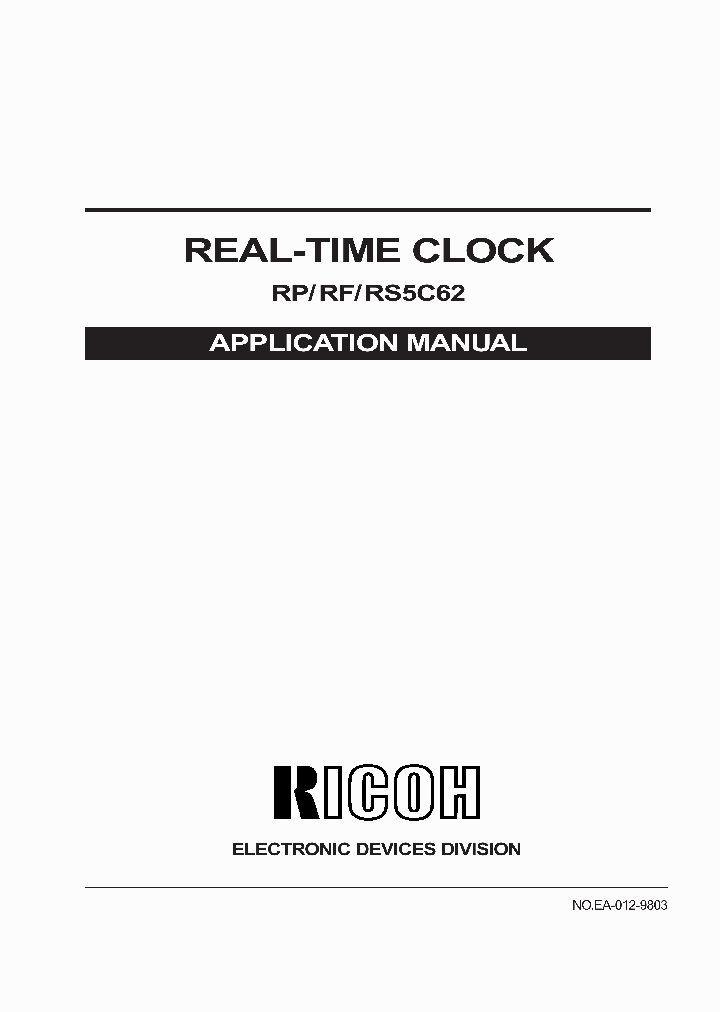 RP5C62_6522250.PDF Datasheet