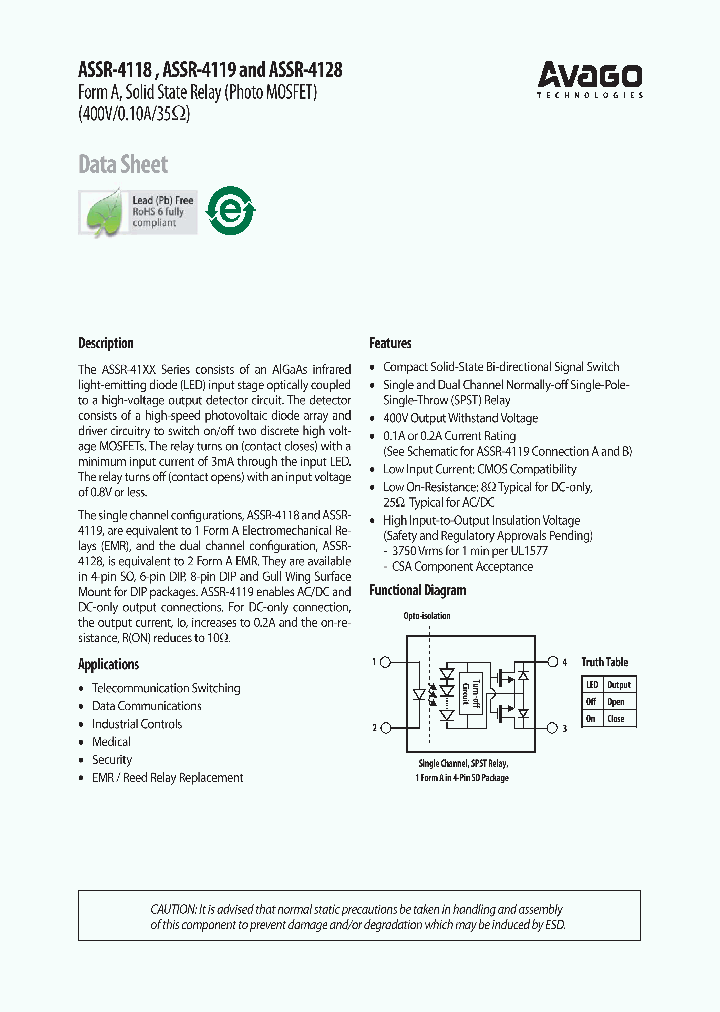 ASSR-4118_6525583.PDF Datasheet
