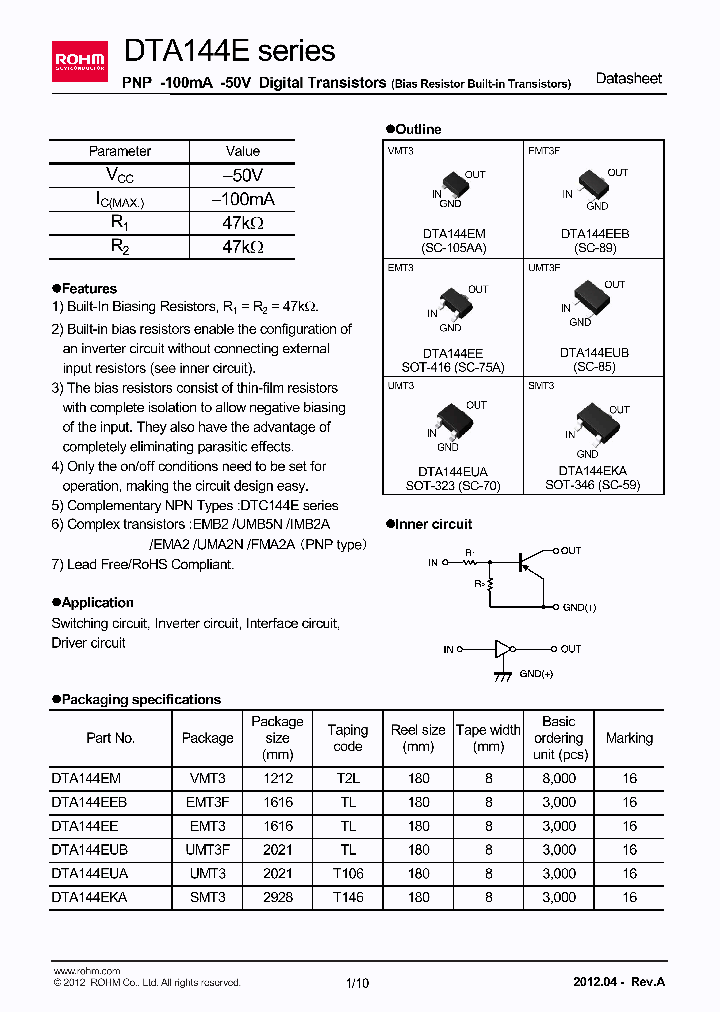 DTA144EKAT146_6525836.PDF Datasheet