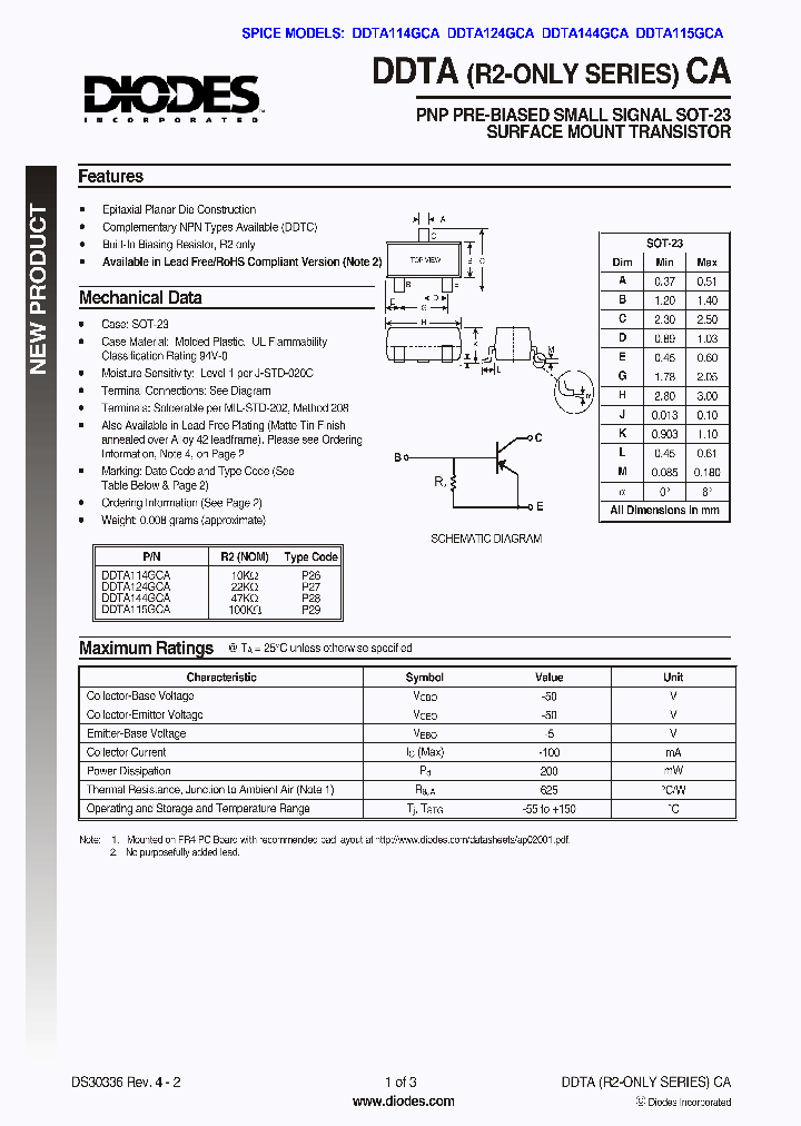DDTA114GCA-7_6528661.PDF Datasheet