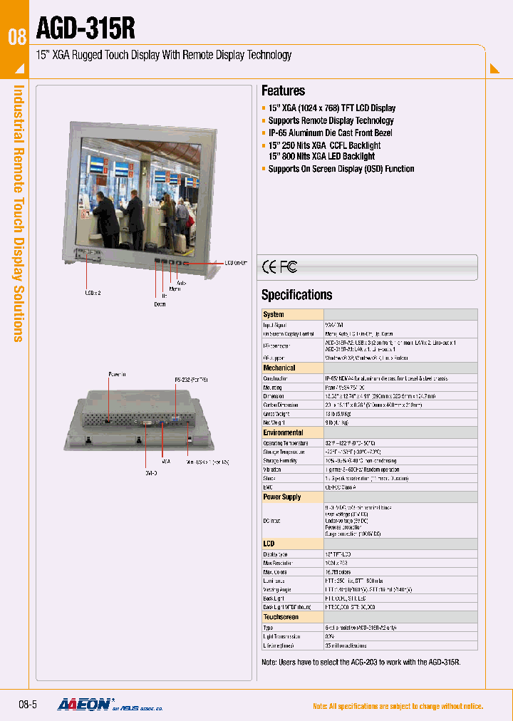 AGD-315R_6530430.PDF Datasheet