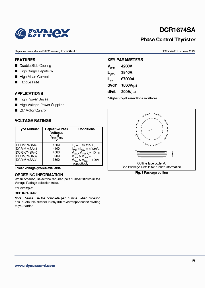 DCR1674SA_6532391.PDF Datasheet